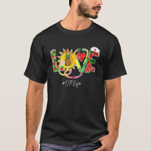 Camiseta Amor Ou Enfermeira Do Duty Watermelon Pineapple Su