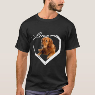 Camiseta Amor Ouro Retriever Animal