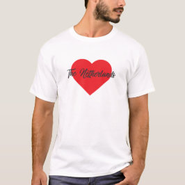 Camiseta Amor Países Baixos