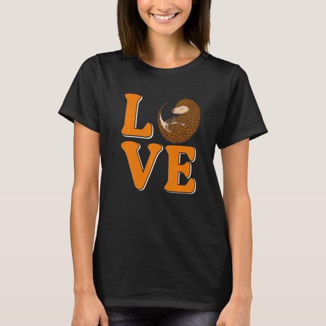 Camiseta Amor Pangolim (Frente)