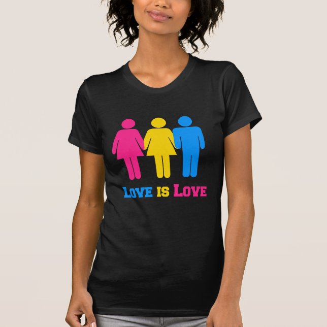 Camiseta Amor Pansexual (Frente)