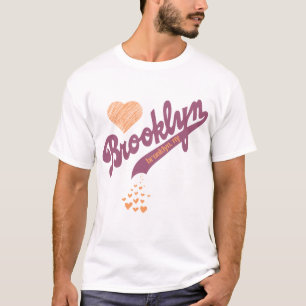 Camiseta Amor para o t-shirt de Brooklyn