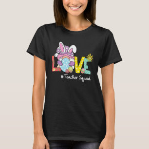 Camiseta Amor Páscoa Professor Gnomos coelho Ovos Professor