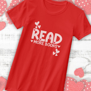 Camiseta Amor pela Leitura de Livros 