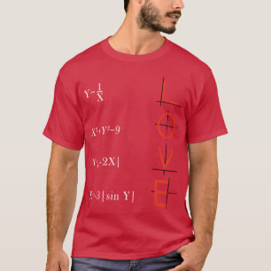 CAMISETA AMOR PELA SOLUÇÃO DA FAMÍLIA MATEMÁTICA