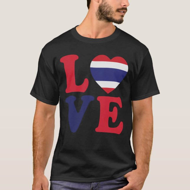 Camiseta Amor pela Tailândia (Frente)