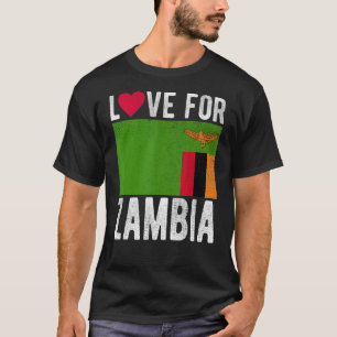 Camiseta Amor pela Zâmbia