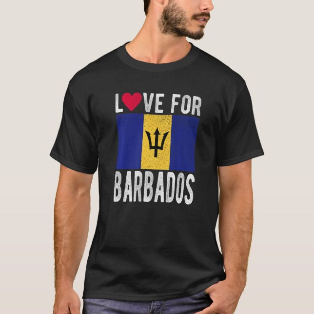 Camiseta Amor pelo Barbados Premium (Frente)