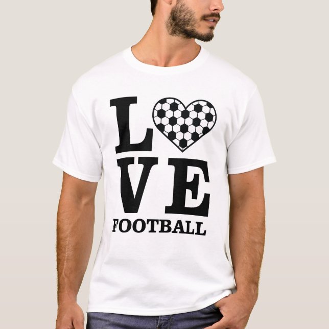 Camiseta Amor pelo Futebol (Frente)