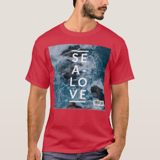 Camiseta Amor pelo mar família