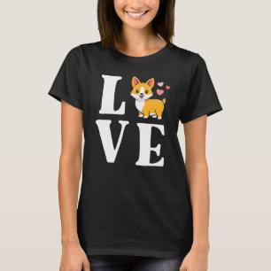 Camiseta Amor Pembroke Welsh Corgi Mãe Corgi Cachorro Mamãe