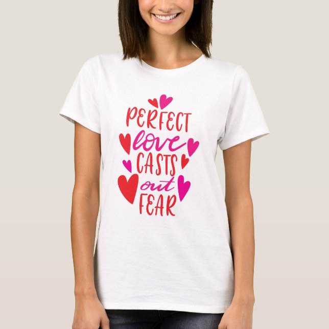 Camiseta Amor Perfeito Espalha Medo (Frente)