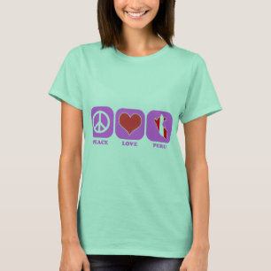 Camiseta Amor Peru da paz