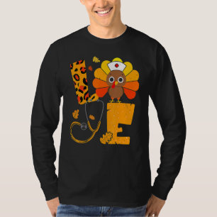 Camiseta Amor Peru Estetoscópio Enfermeira Vida Ação de Gra