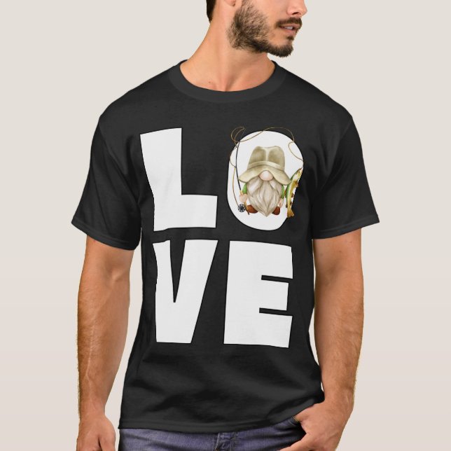 Camiseta Amor Pescar Vovô Pescador Que Truta Engraçada (Frente)