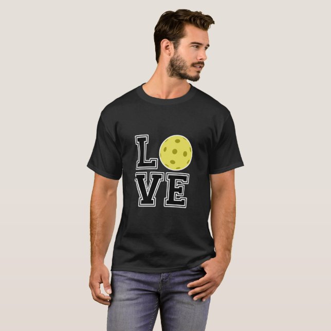 Camiseta Amor Pickleball (Frente Completa)