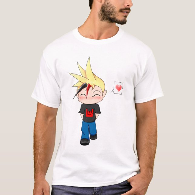Camiseta Amor Pocky - 3 (Frente)