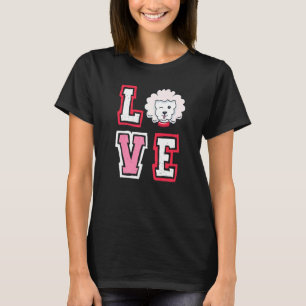 Camiseta Amor Poodle Animal Pup Puppy Pet Dog Proprietário