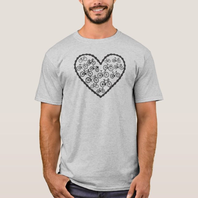 Camiseta Amor por Bicicletas (Frente)