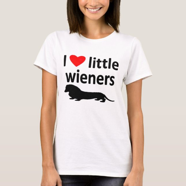 CAMISETA AMOR POUCOS WIENERTES GARANTIA (Frente)
