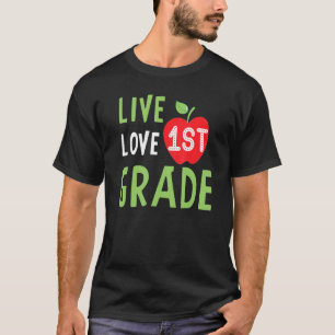 Camiseta Amor Primeiro Grau Feliz Queda Ação de Graças Mulh