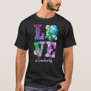 Camiseta Amor Professor Vida Coelhinha Páscoa Coelhinha Coi