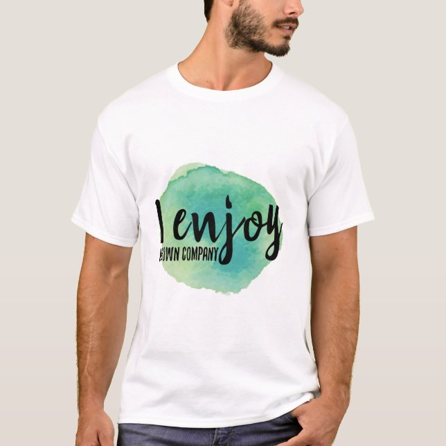 Camiseta amor próprio, verbos positivos dizendo para autocu (Frente)