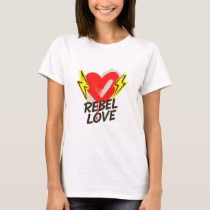 Camiseta Amor Rebelde – Dia dos Namorados Alternativo