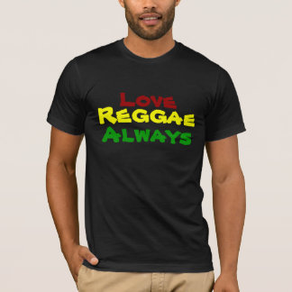 Camiseta Amor, reggae, sempre