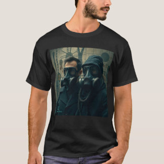 Camiseta AMOR & RESISTÊNCIA Kafka Românticos Moderno Gráfic