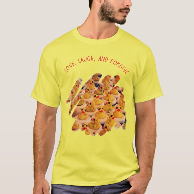 Camiseta Amor Ria Perdoar Inspiração (Frente)