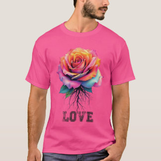 Camiseta Amor Rosa