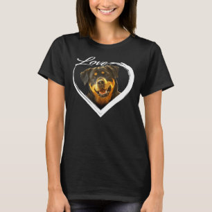Camiseta Amor Rottweilers Metzgerhund Rottie Puppy Dog Amor