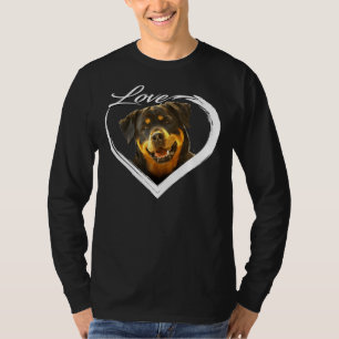 Camiseta Amor Rottweilers Metzgerhund Rottie Puppy Dog Amor