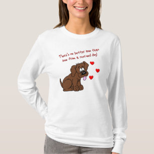 Camiseta Amor salvado do cão
