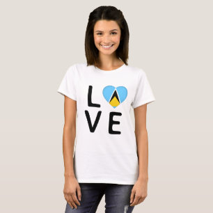 Camiseta Amor - Santo Lucia Flag