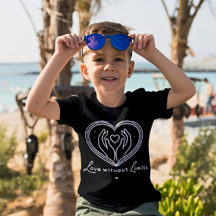 Camiseta Amor sem Limites Crianças Modernas