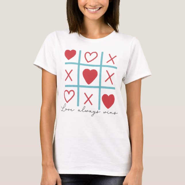 Camiseta Amor Sempre ganha (Frente)