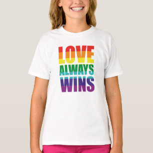 Camiseta Amor sempre ganha