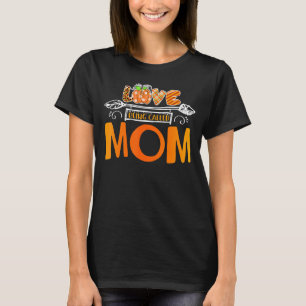 Camiseta Amor Ser Chamado Mãe Xadrez Leopard Obrigados de A