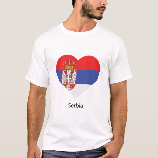 Camiseta Amor Sérvia (Frente)