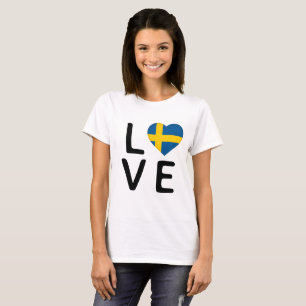 Camiseta Amor - Sinalizador de Suecia