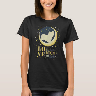 Camiseta Amor Skye Terrier Dog À Lua