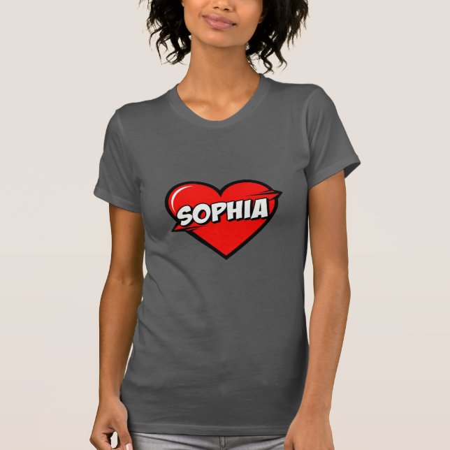 Camiseta Amor Sophia (Frente)
