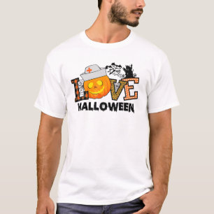 Camiseta Amor Stethoscope Enfermeira Vida Enfermeira de Hal
