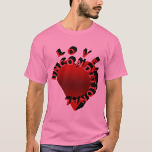 Camiseta Amor, t-shirt incondicional