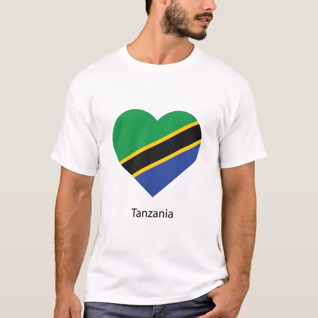 Camiseta Amor Tanzânia (Frente)