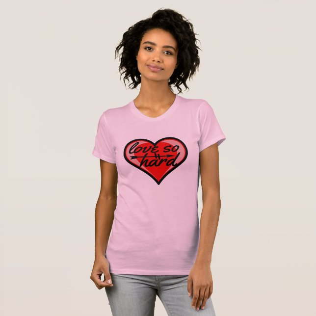 Camiseta Amor Tão Duro (Frente Completa)