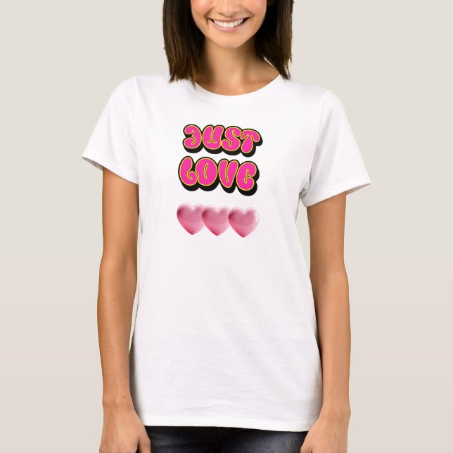 Camiseta Amor: Tee do Coração do Ano 2000 (Frente)