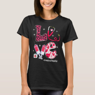 Camiseta AMOR Terapeuta ocupacional Life Messy Bun Valenti